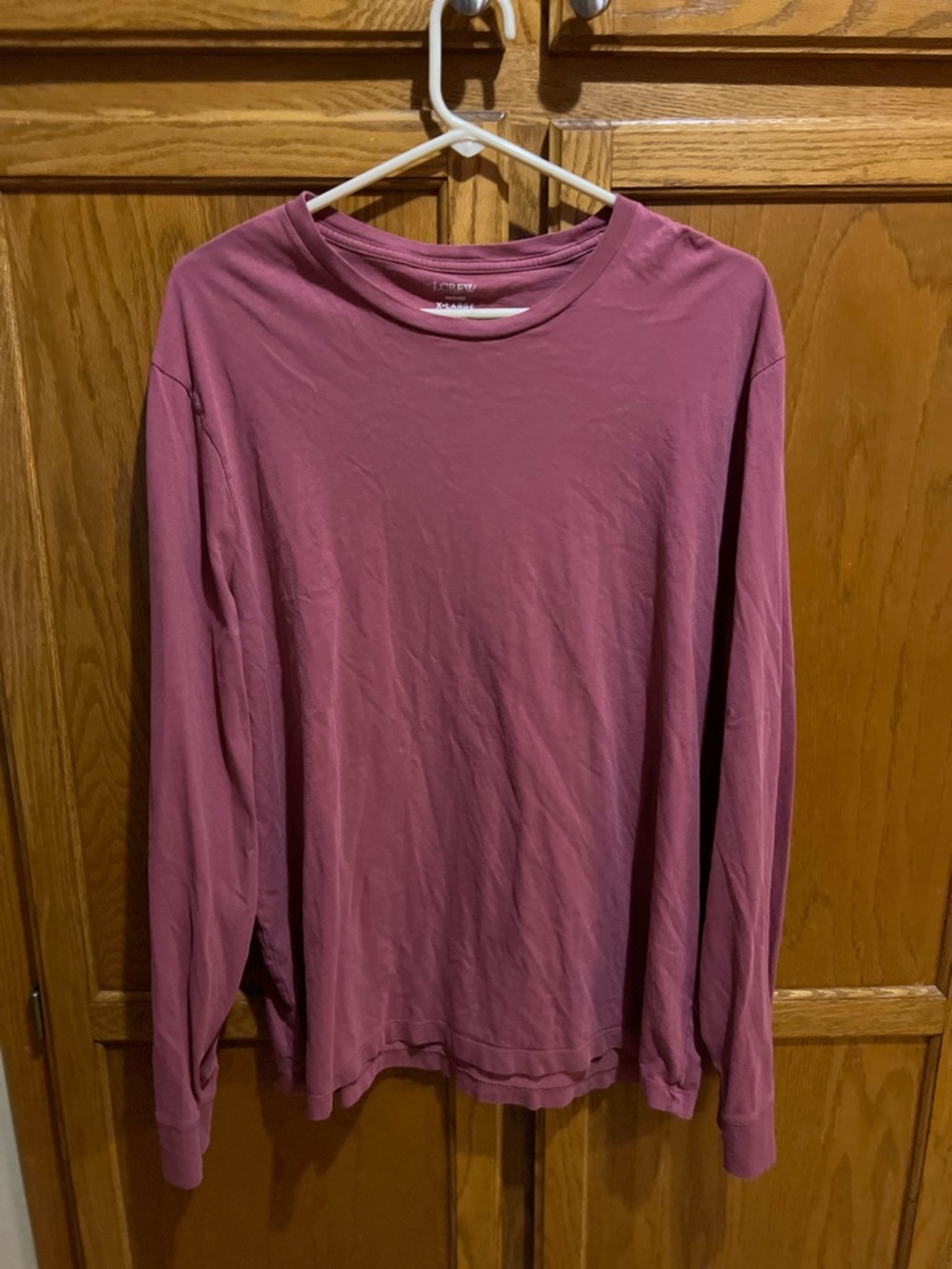 J Crew Long Sleeve Washed Jersey Tee